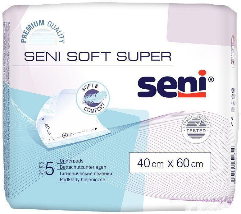 SENI Soft Super размер 40х60см 5шт