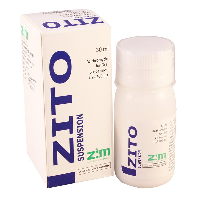Зито 200мг/5мл 30 мл сусп (Азитромицин)