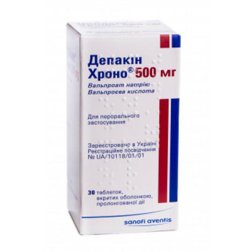 Депакин® Хроно 500мг