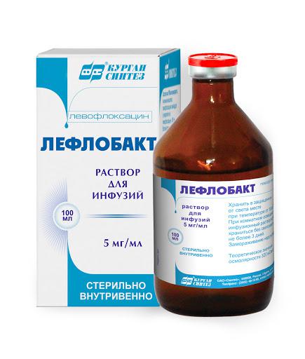 Лефлобакт® 5 мг/мл 100мл